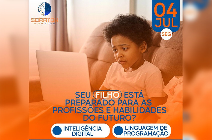 Startup Scratch For Kids lança curso de programação para menores de idade
