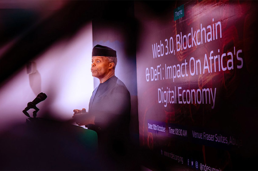 Vice-presidente nigeriano: falta de visão é a única coisa que impediria a Nigéria de ser líder mundial na revolução da Web3