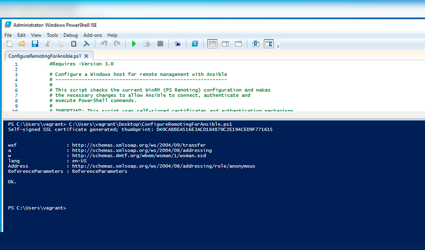 Ansible e Windows: uma amizade possível