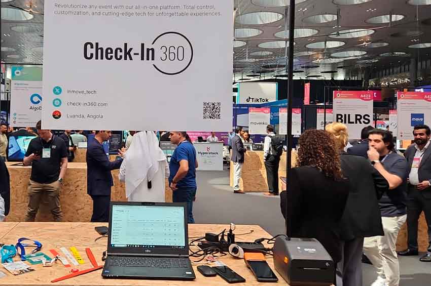 Check-in apresenta solução de gestão de eventos na Web Summit Catar 2024