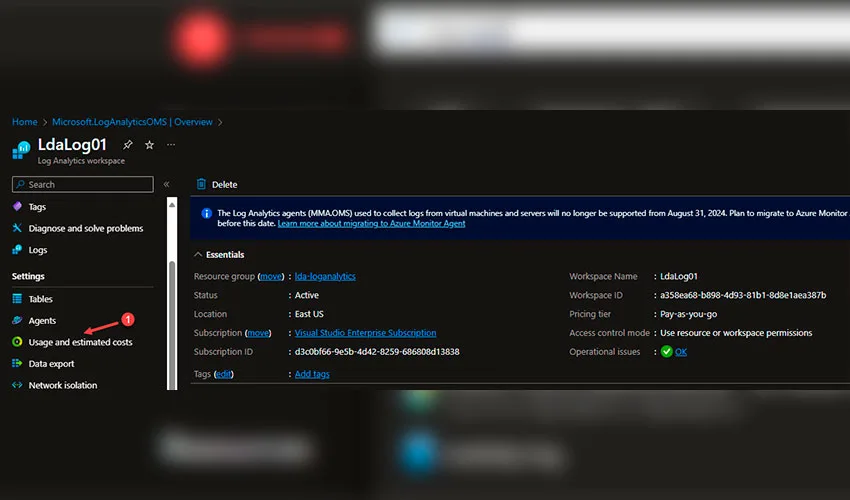 Deploy-Log-Analytics-on-Azure