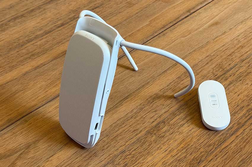 Sony apresenta ar condicionado portátil para usar debaixo da camisa
